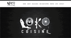 Desktop Screenshot of lokocuisine.com